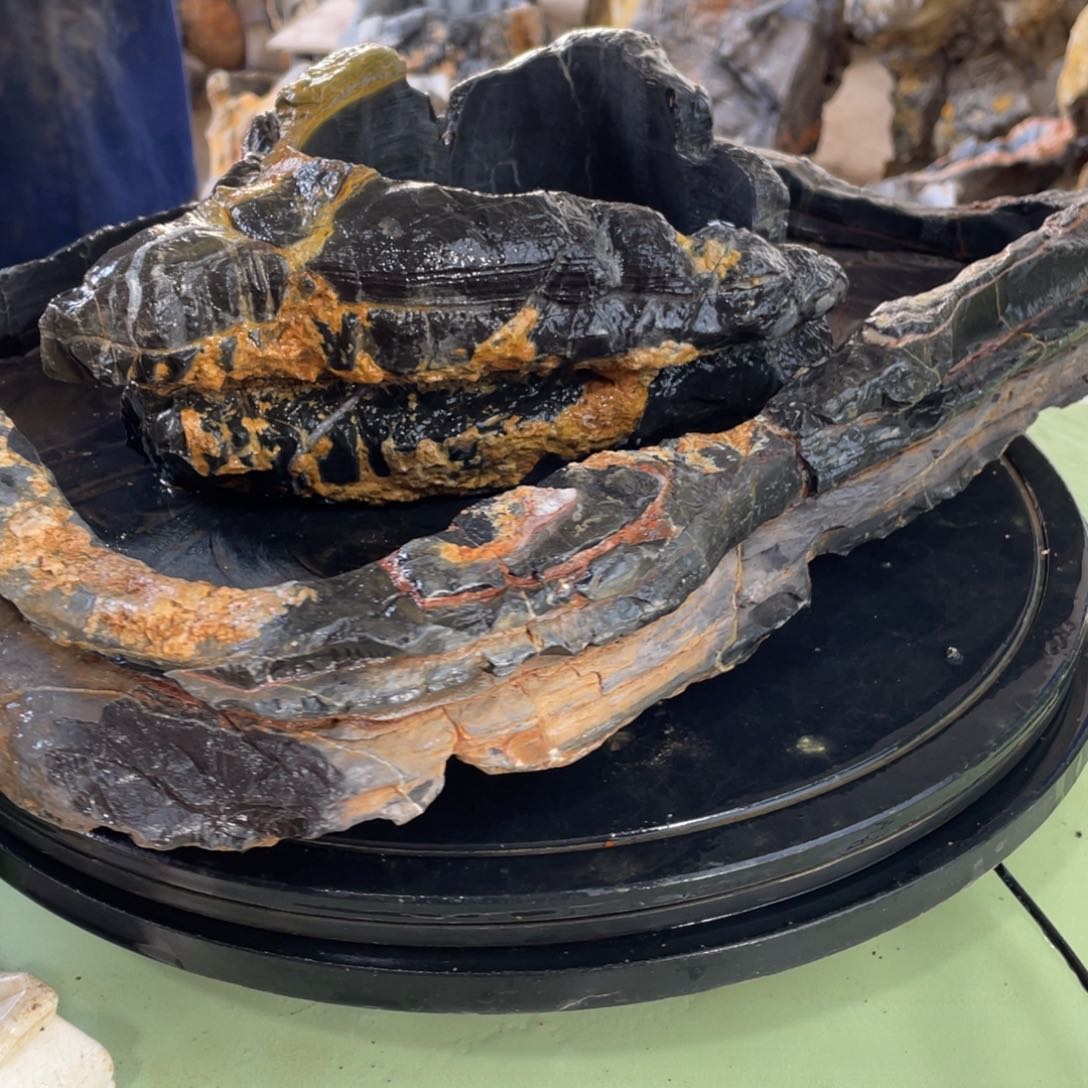 红陶用****9灵璧石花盆中藏