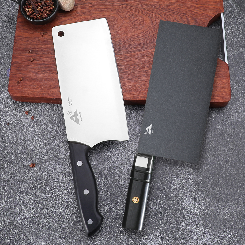 m42锯片钢切片刀钨合金钢砍切套装砍牛大骨削纸锋利家用实木手柄