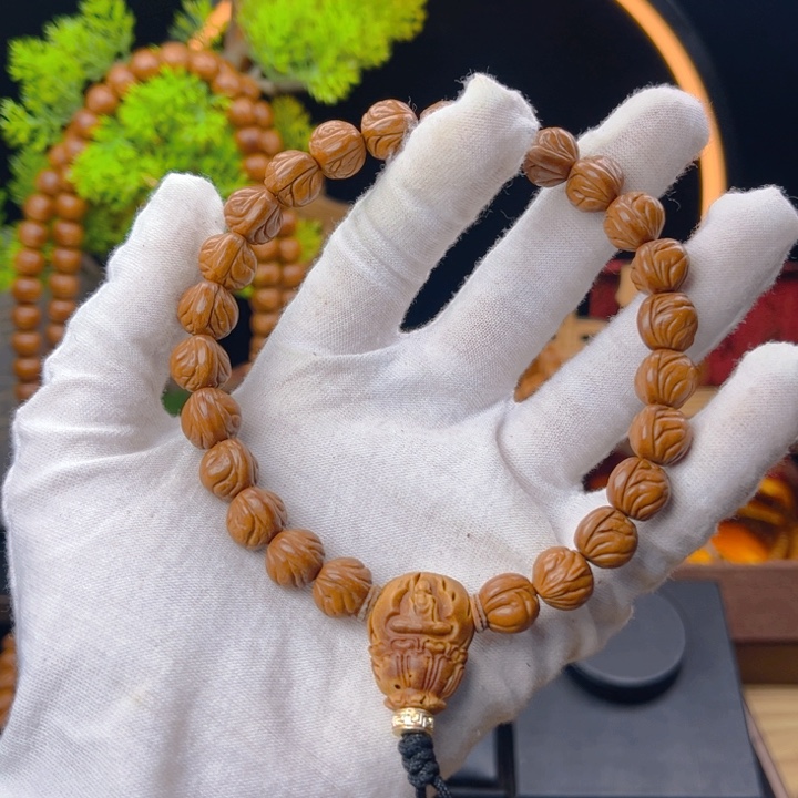 桃核吊坠亢****礼野生桃核小龙纹1.2