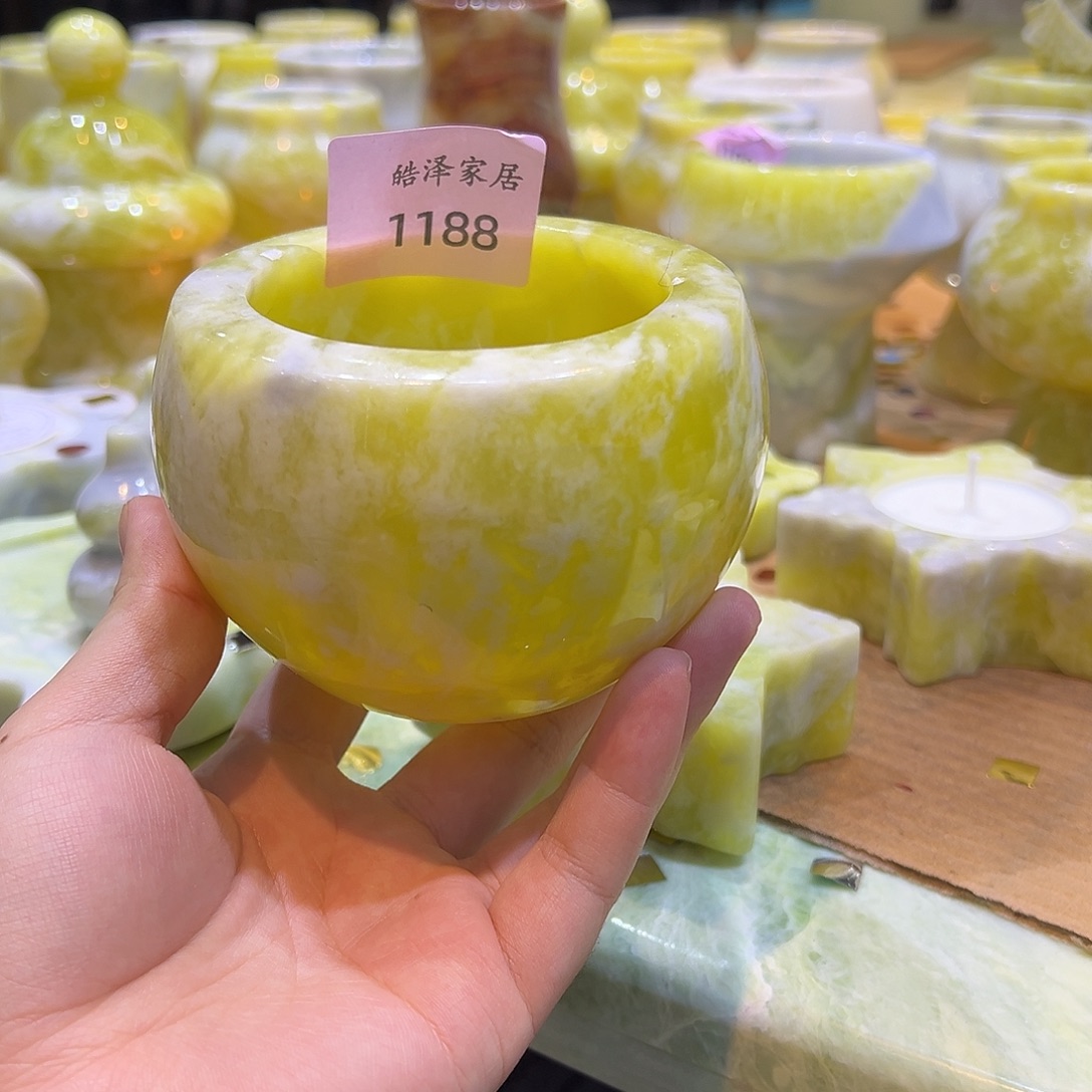 石材爱尔兰绿苹果罐1188