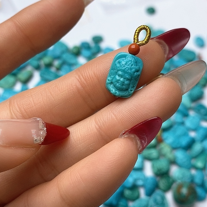 绿松石珠宝奇石未镶嵌