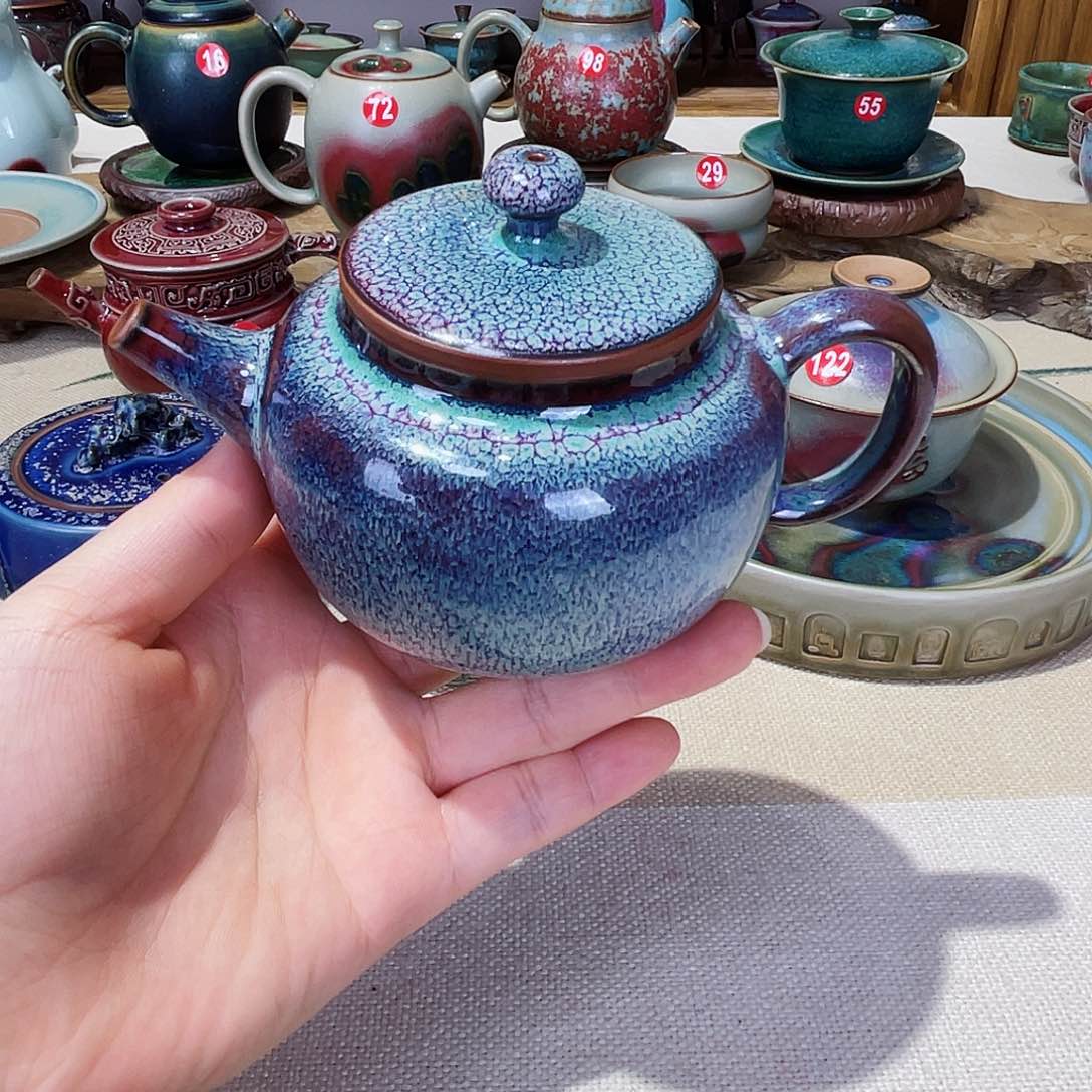 壶禹州钧瓷艺术作品