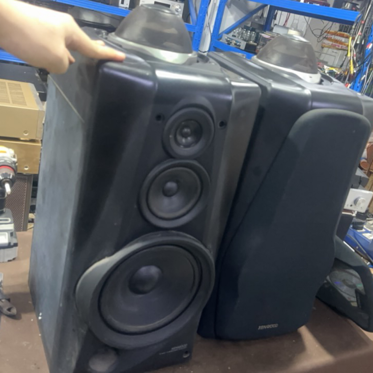 8新  建武 68 音箱（蘑菇头不通电）