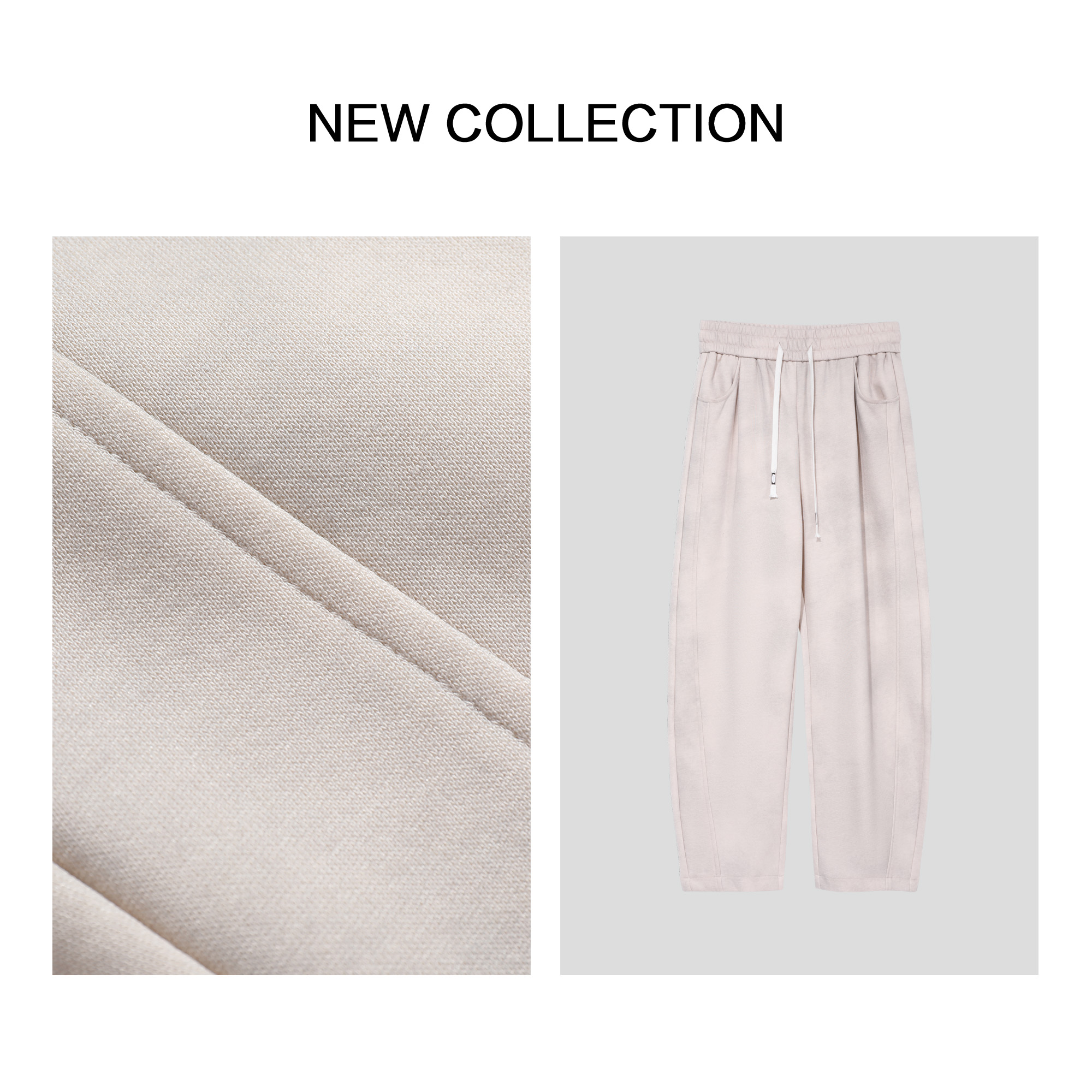 《婷婷专属》K3F3076XB 春季女士简约纯色休闲裤