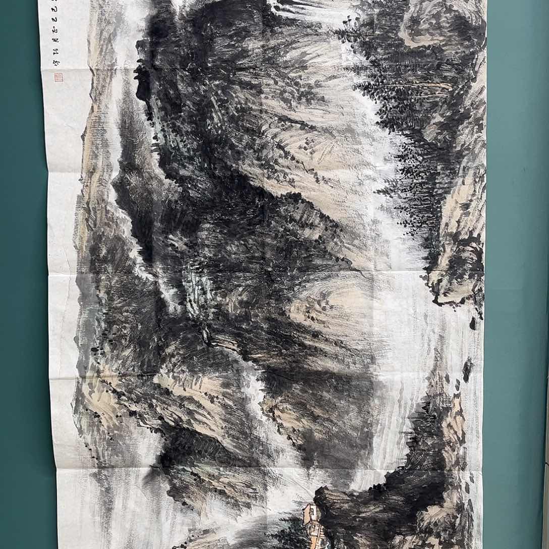 国画张宇老师手绘作品