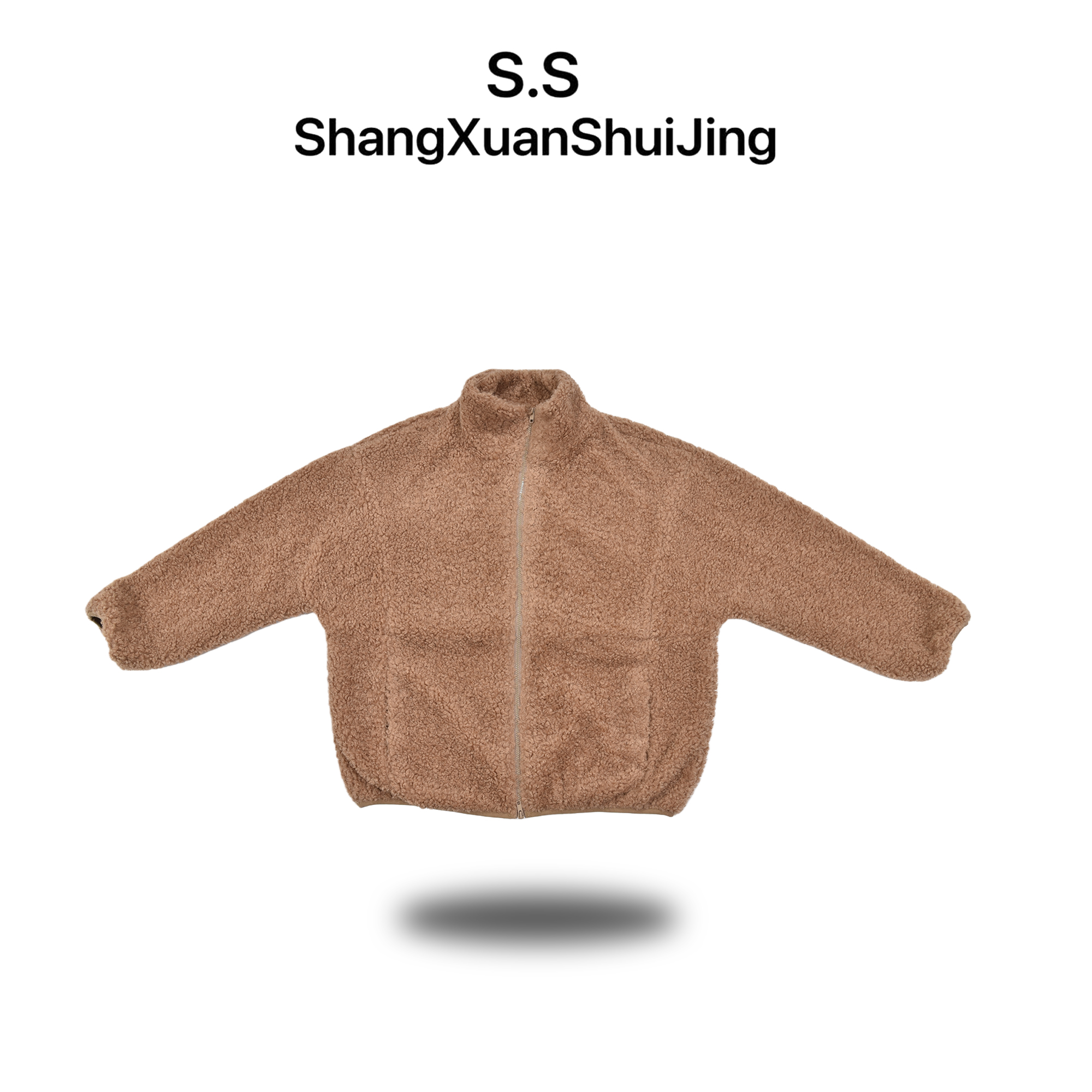 MMS【冬川】品牌设计师女装一件过冬百搭毛毛上衣外套 WT25448515