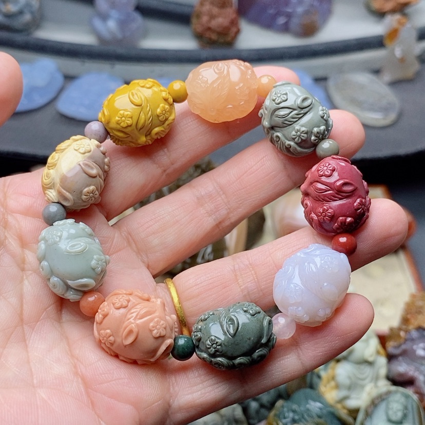 【闪购商品】定制石英质玉吊坠未镶嵌