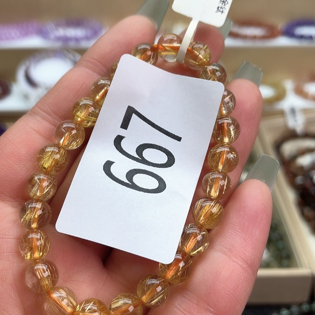 水晶天然手链未镶嵌