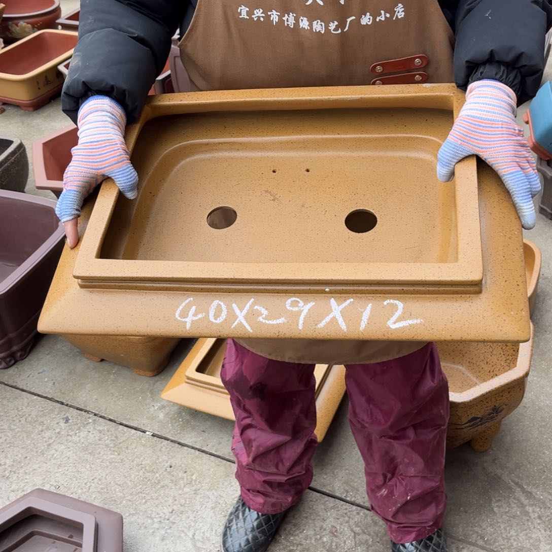 紫砂花盆盆景艺术