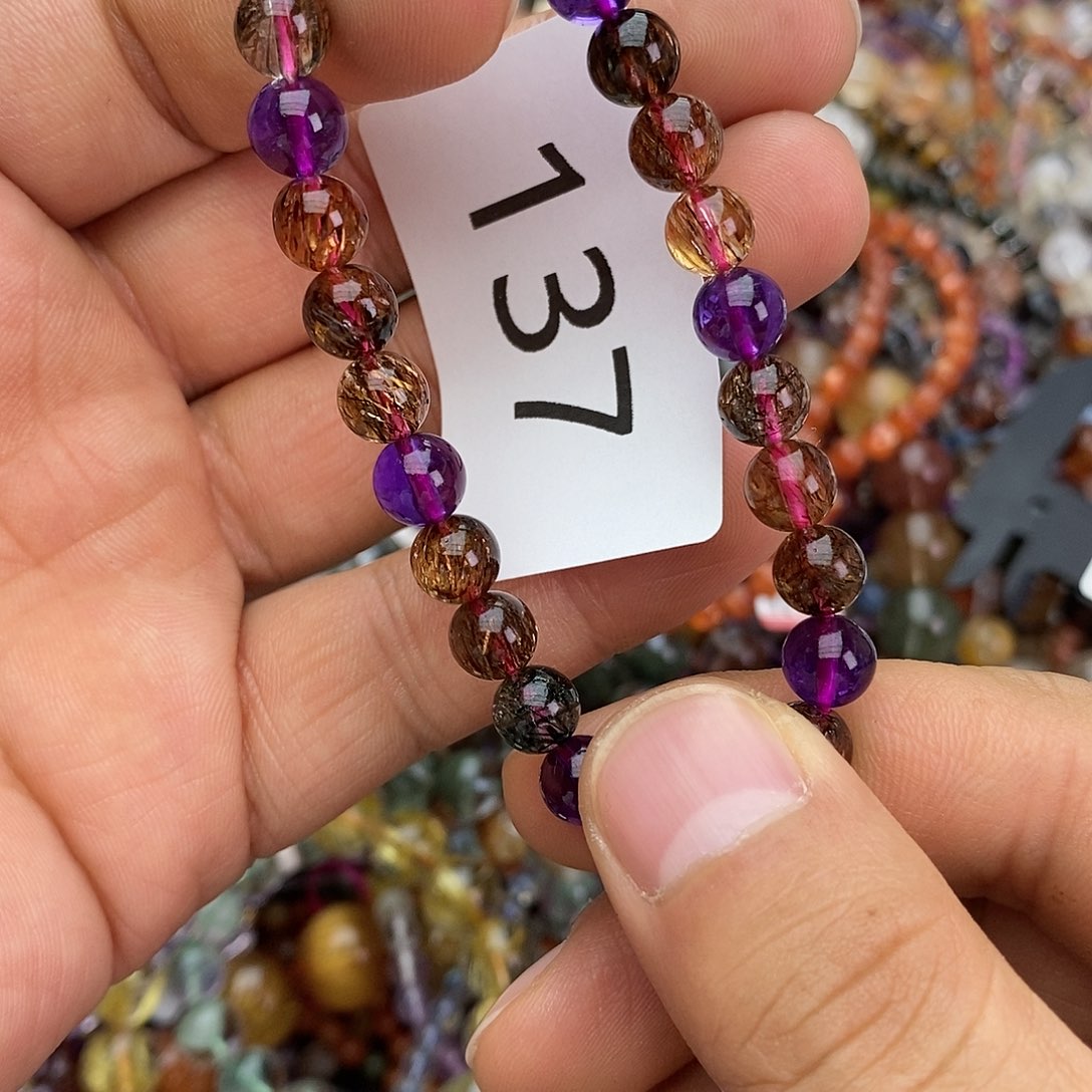 未镶嵌水晶手链手链