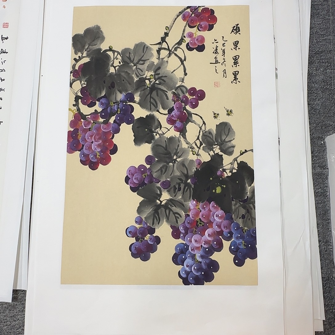 国画68*45纯手绘刘亦凌