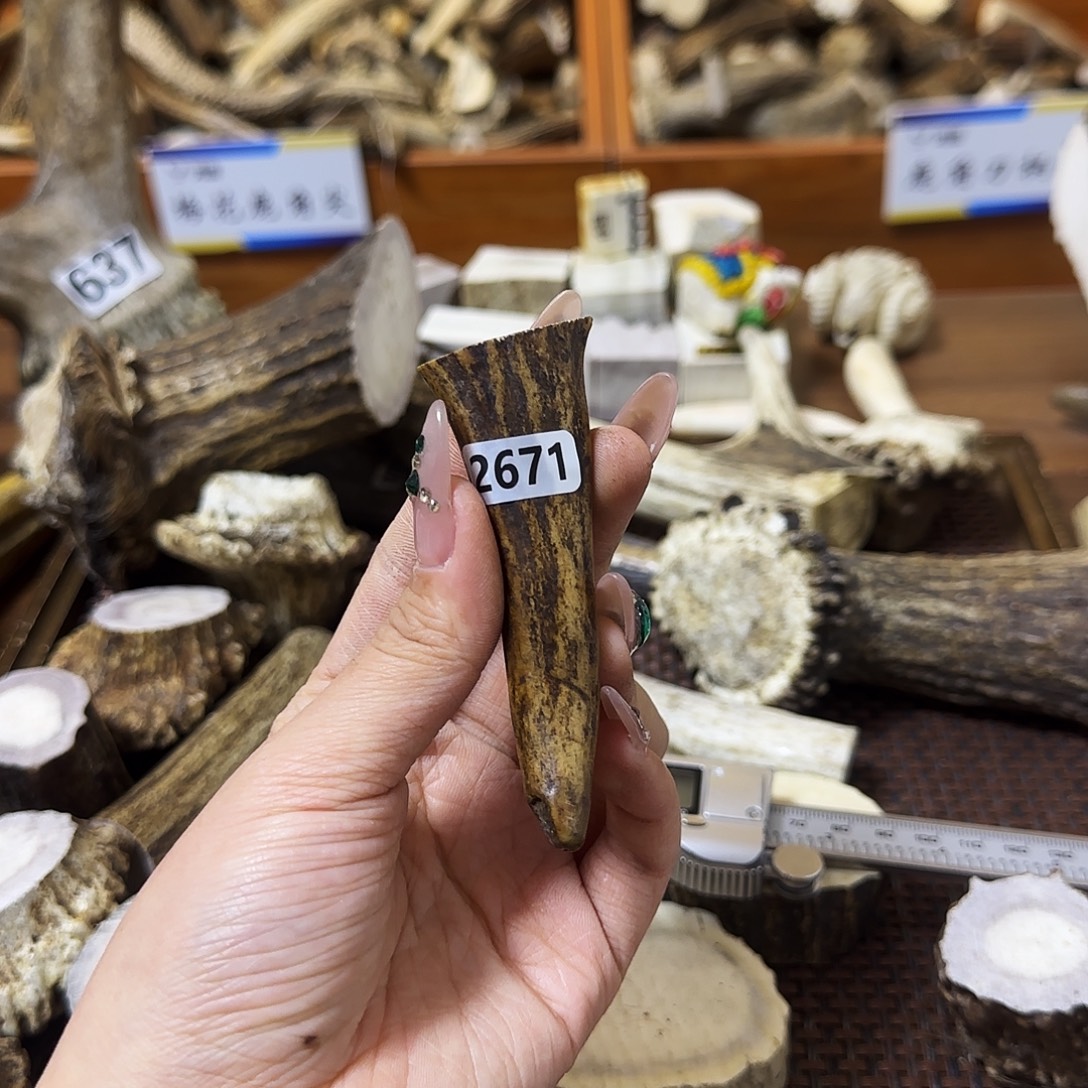 鹿骨手串/手链2671角尖