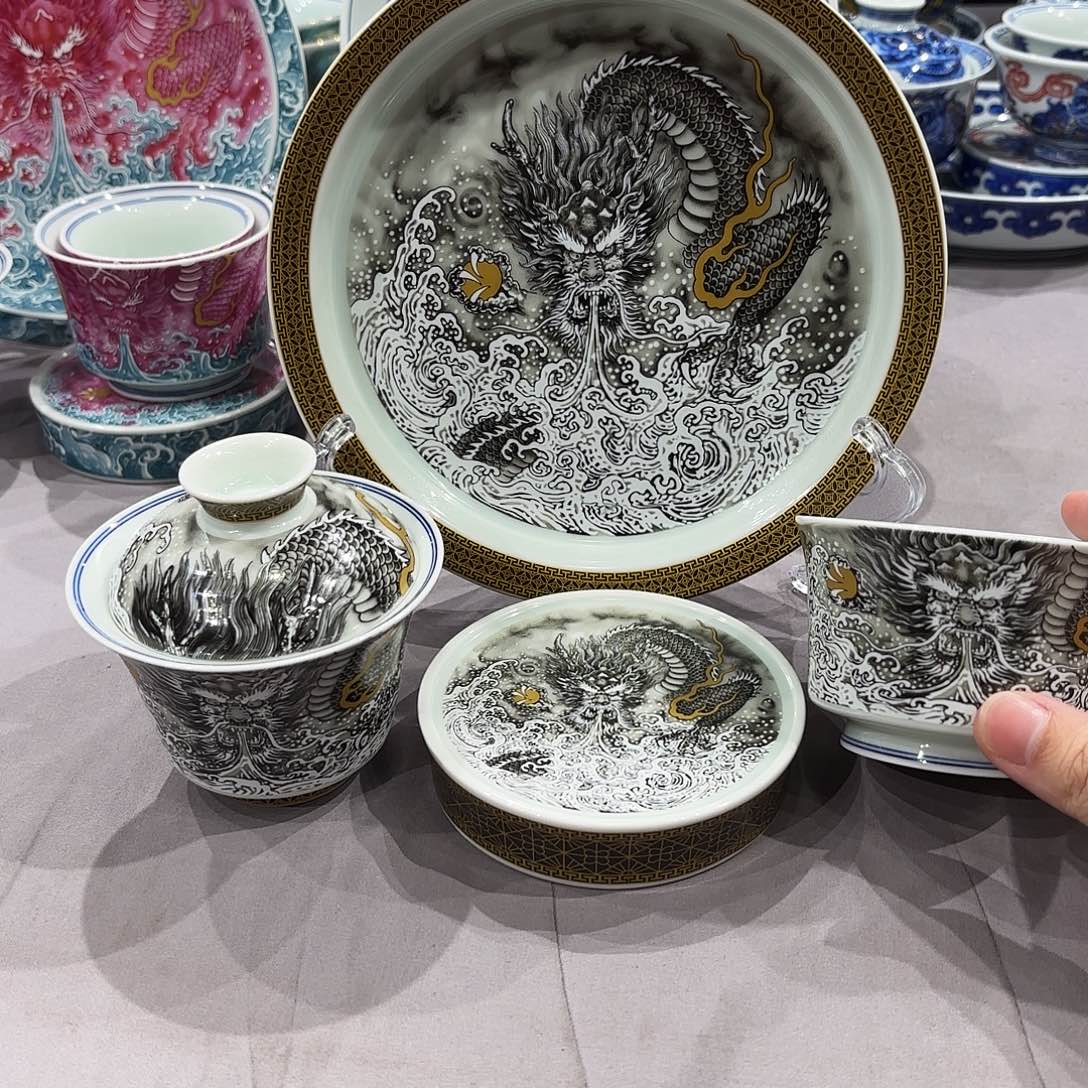 瓷片景德镇高温手工茶具