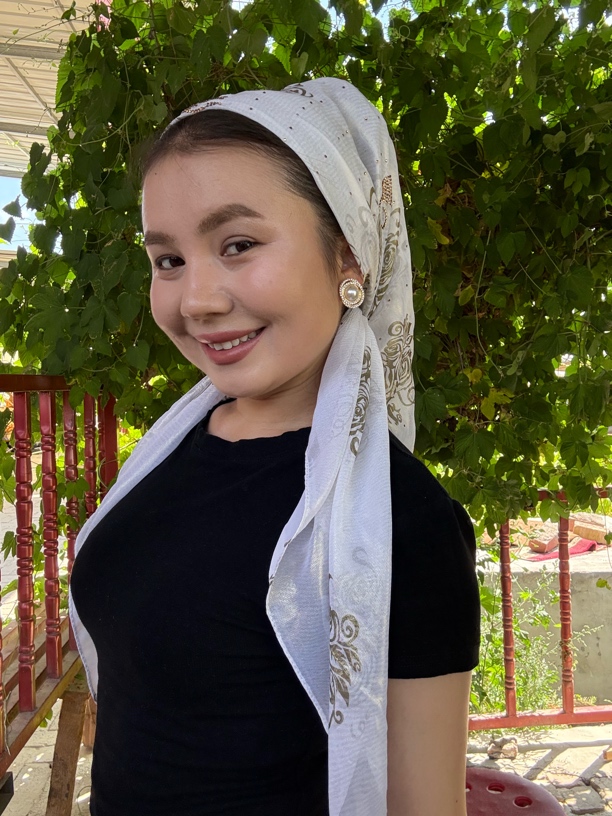 进口 细闪绿色带钻大直径头巾