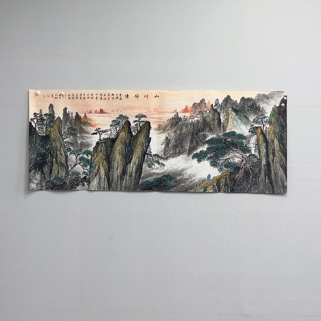 国画国画作品纯手绘作品