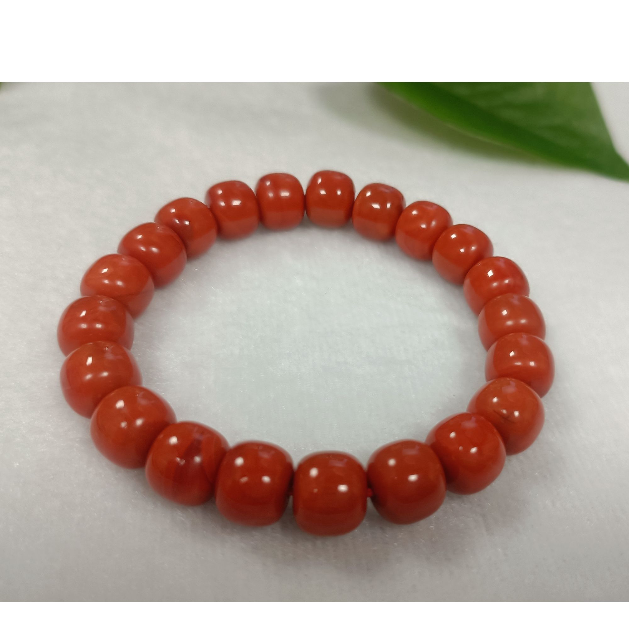 精品南红单圈手串 女款 红色 时尚 老型 精美 满色 素圈 光面