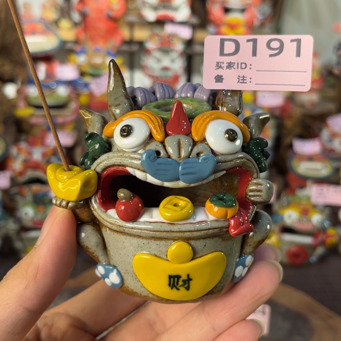 泥塑纯手工茶宠摆件