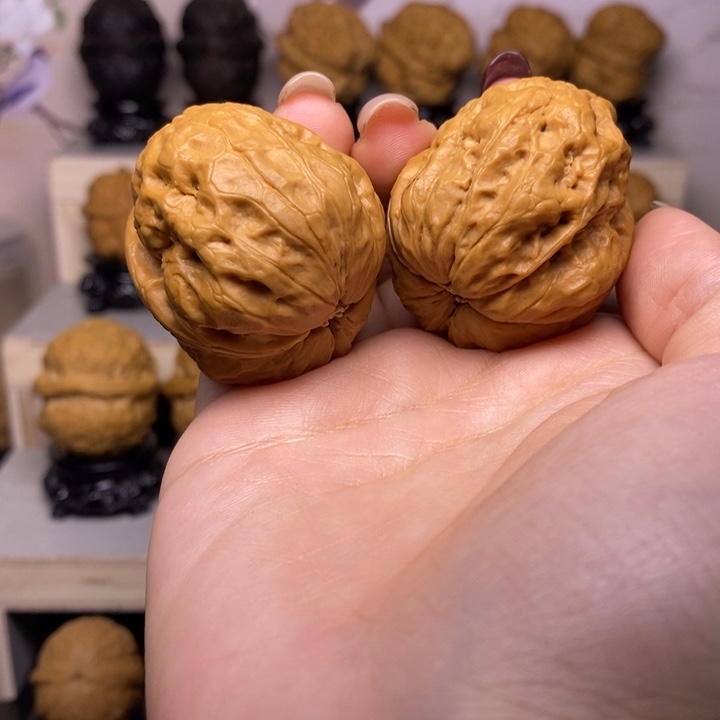 文玩核桃把件41Y—元宝疙瘩包41、42尺44克