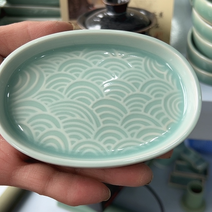 小米茶器龙泉青瓷