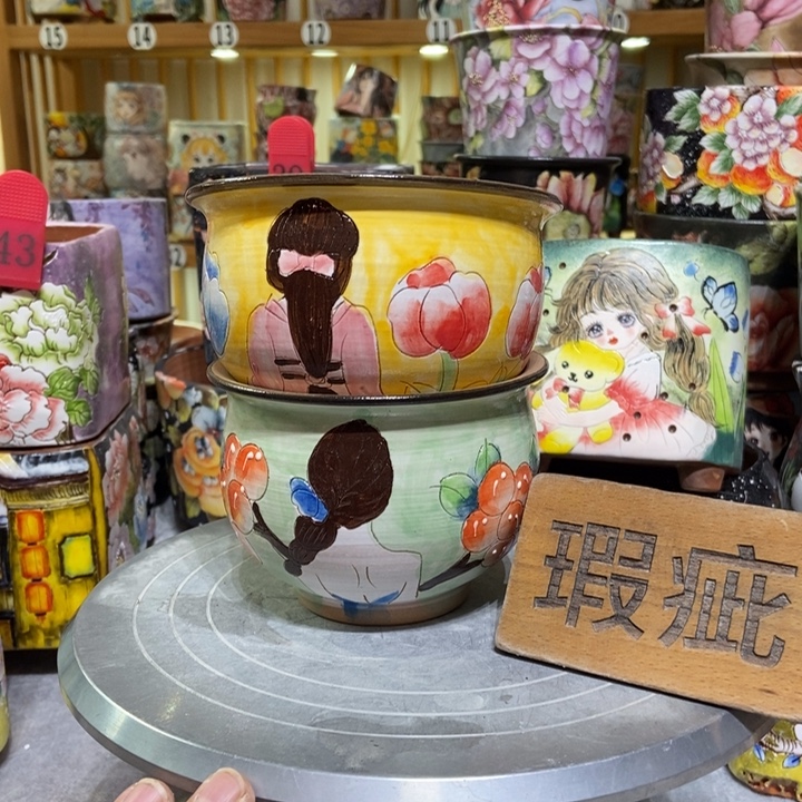 景德镇艺术手绘作品