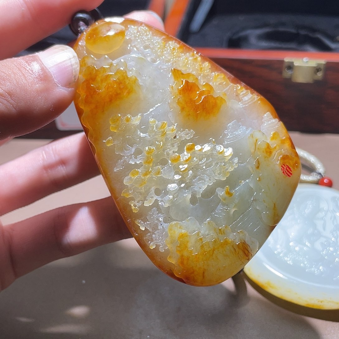 和田玉颈饰未镶嵌Z6