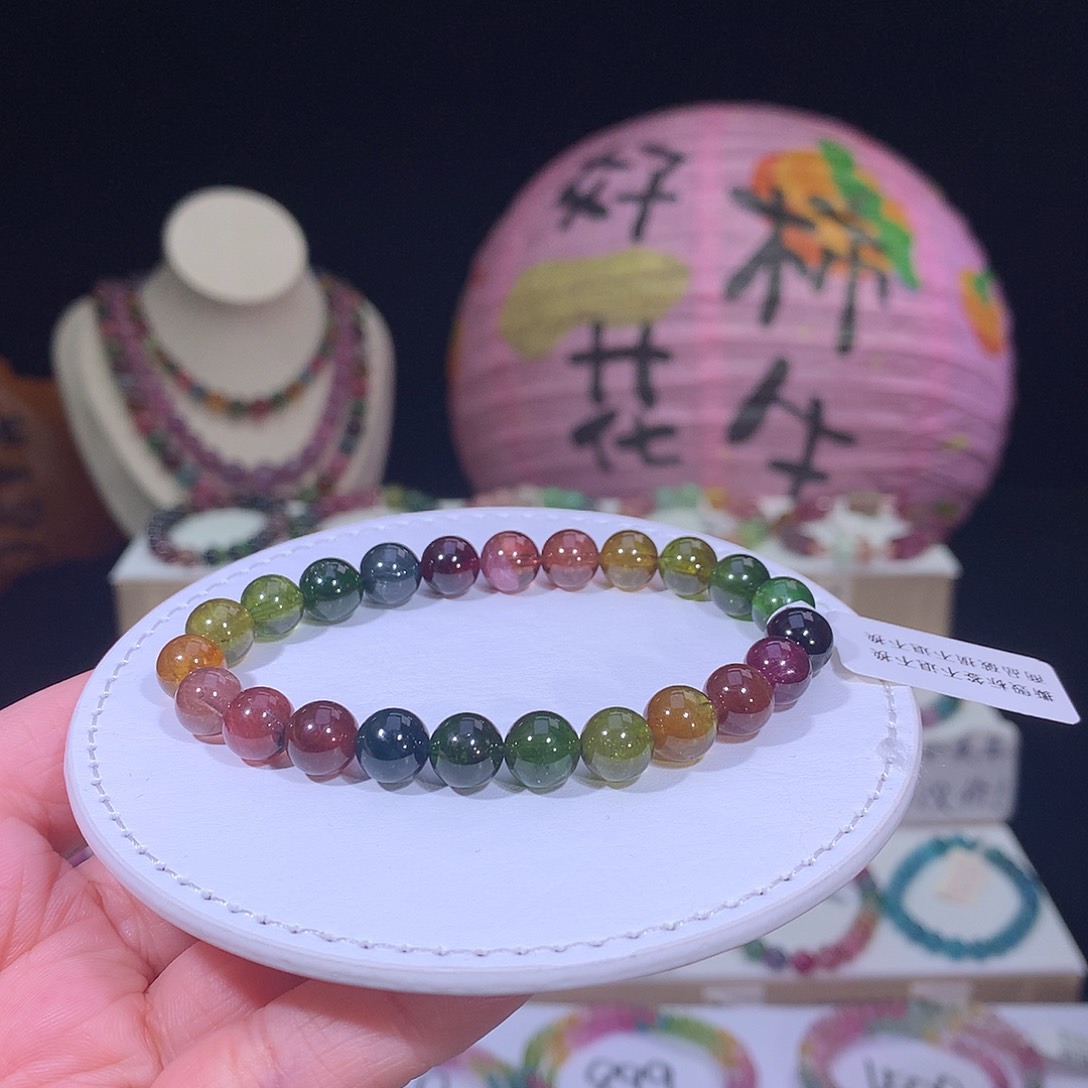 碧玺手链未镶嵌碧玺