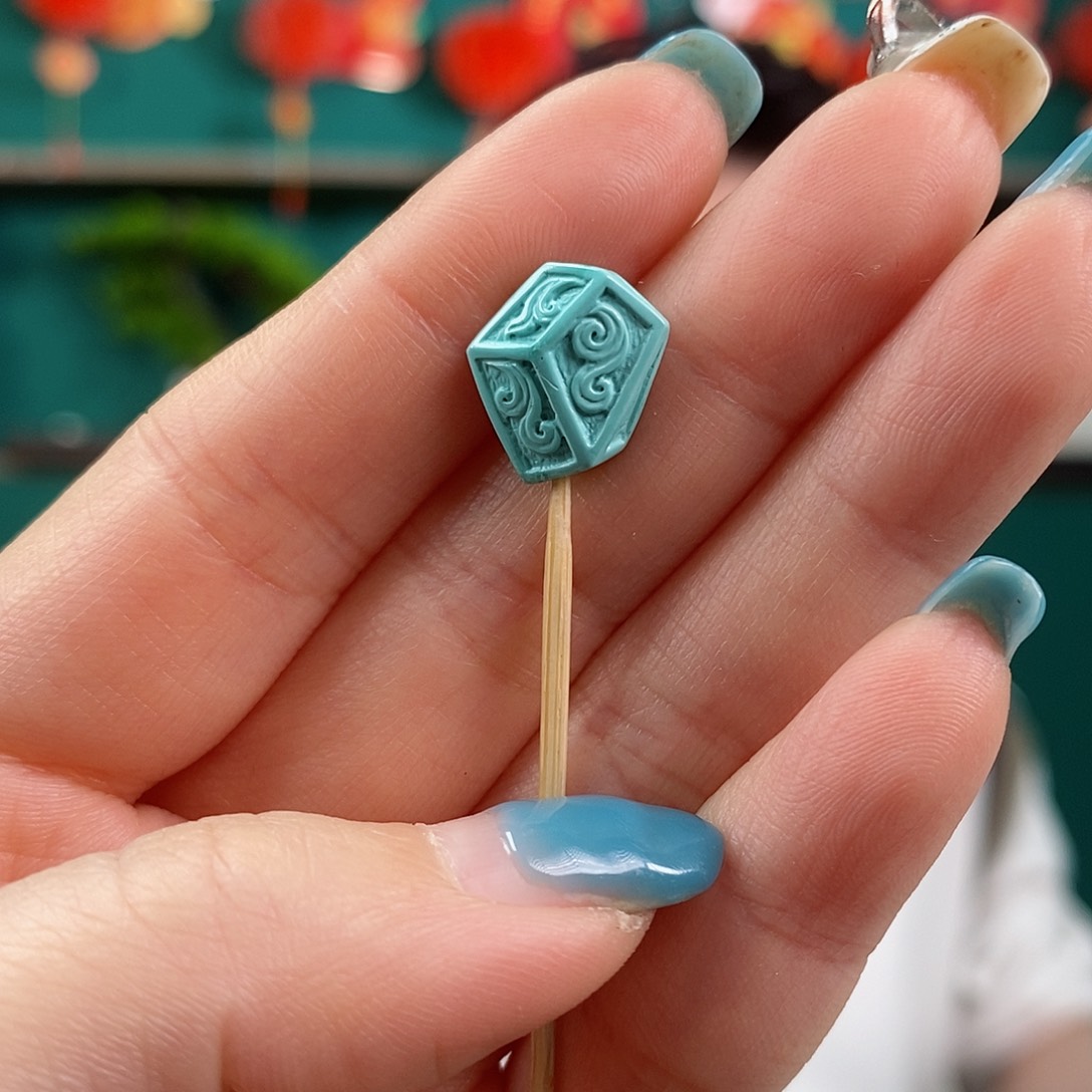 绿松石珠宝奇石未镶嵌