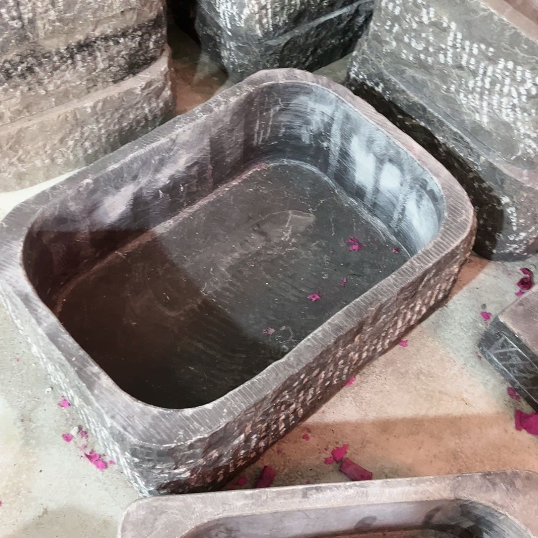 石头天然石头花盆