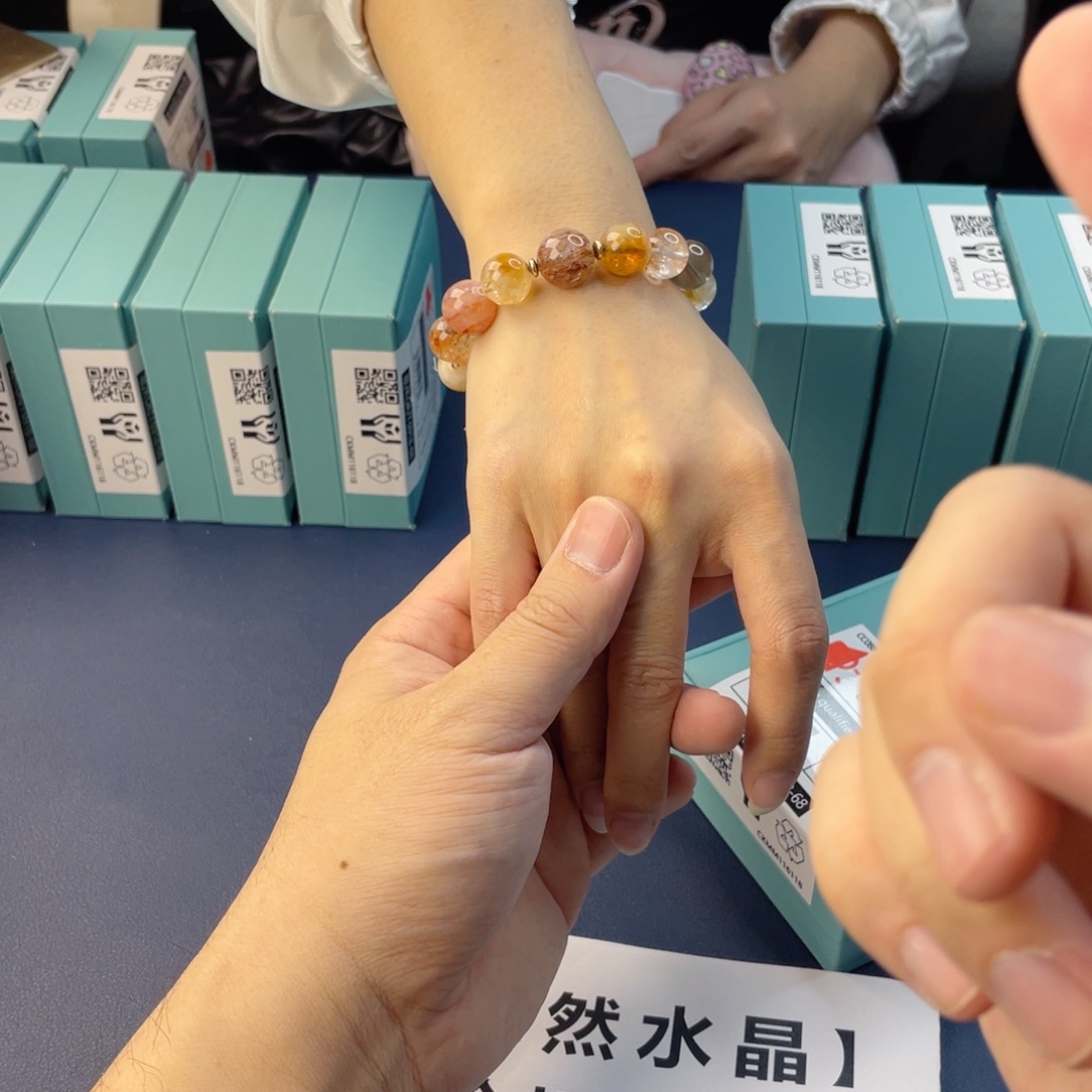 银S925镶嵌手链水晶