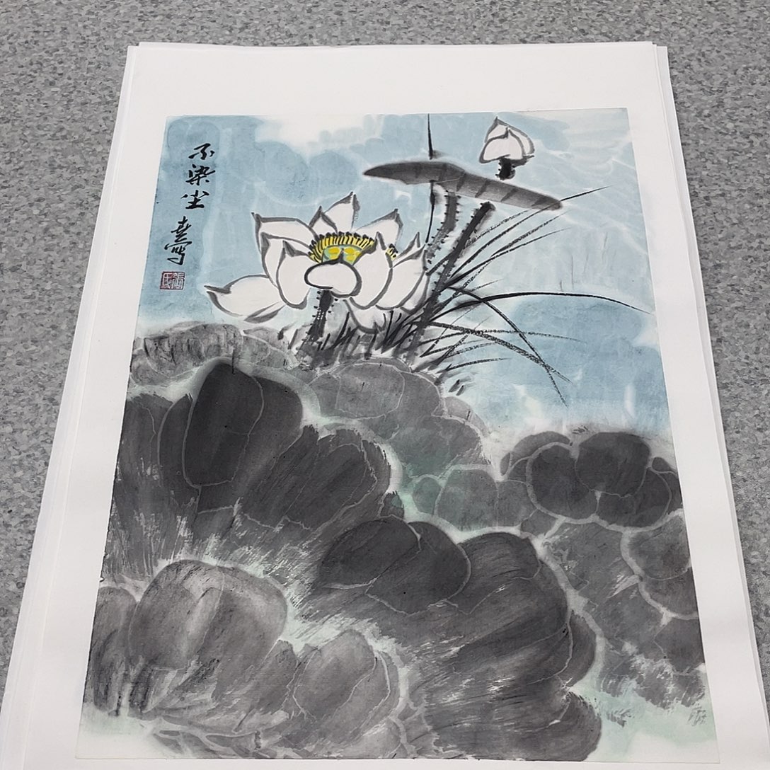 国画1.4平尺国画作品