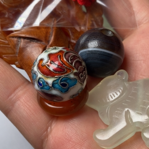 辉***子玛瑙/玉髓未镶嵌珠子