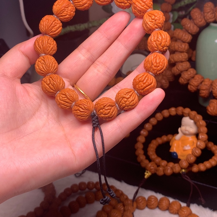 桃核吊坠龙纹桃核