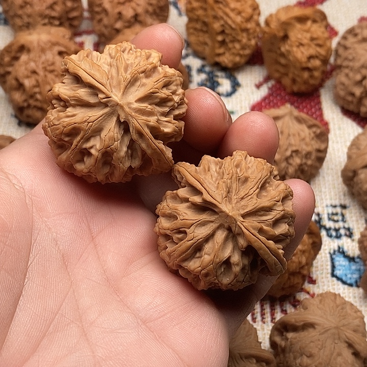 文玩核桃把件苹果园