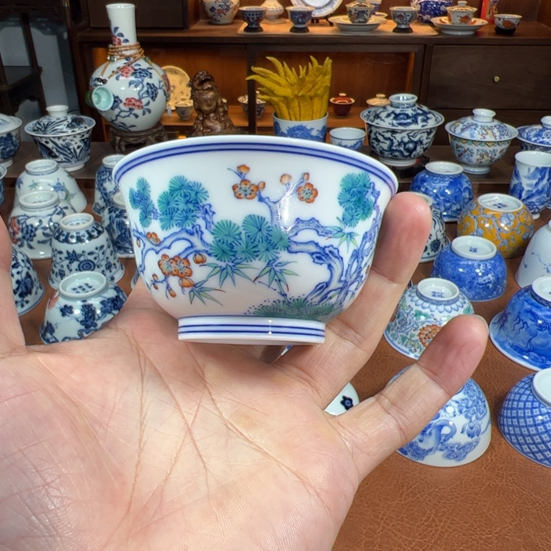 斗彩松竹梅，劵后249