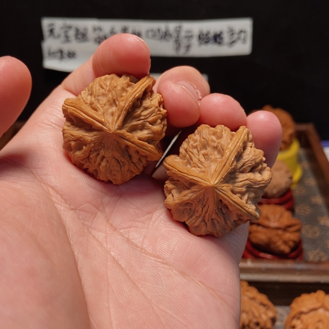 吊坠文玩核桃玉子38尺616