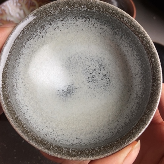 茶盏392 建窑建盏微瑕磨底