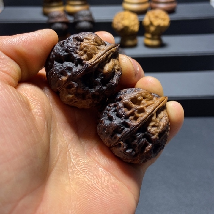 文玩核桃吊坠B火凤凰37mm