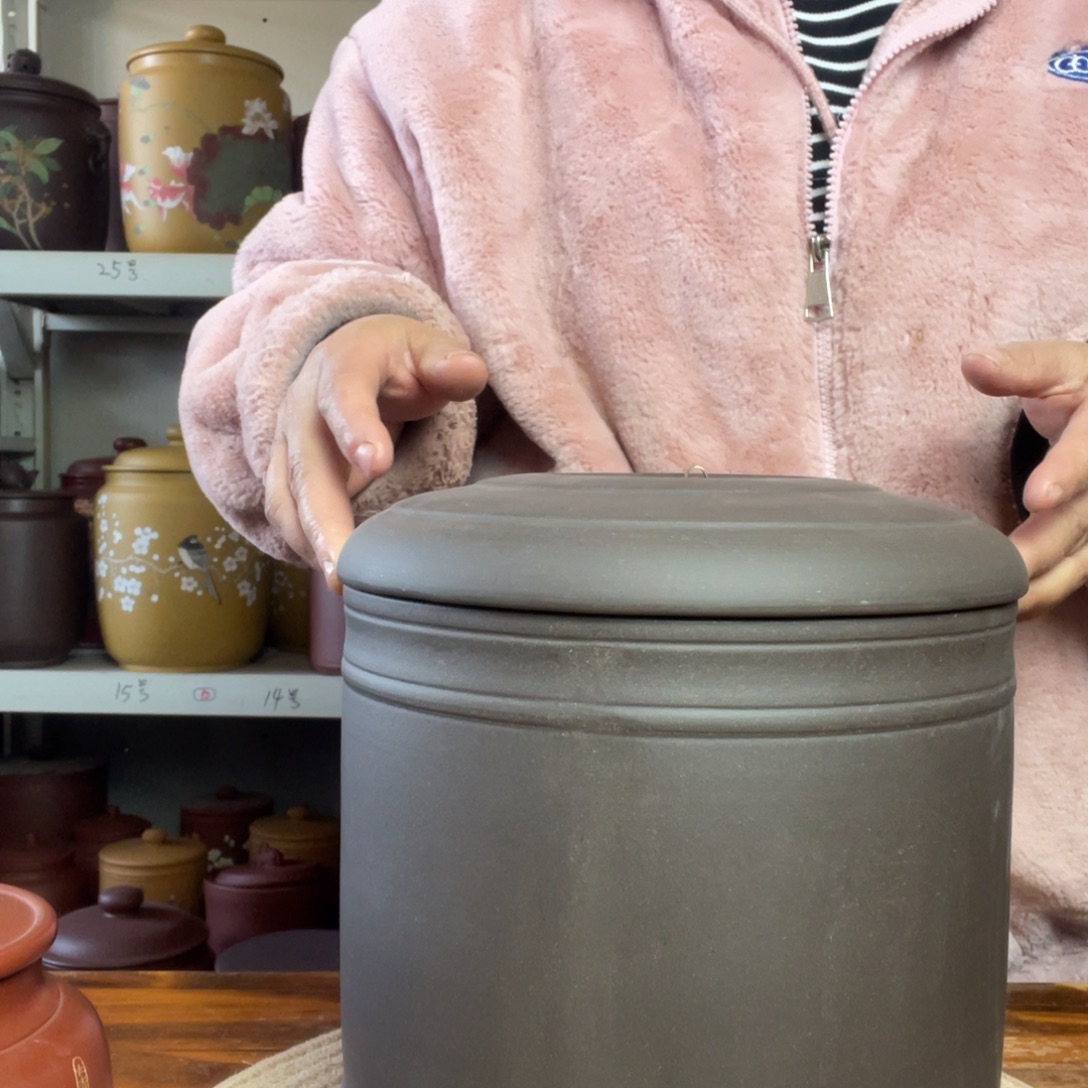 紫砂茶叶罐今天晚上