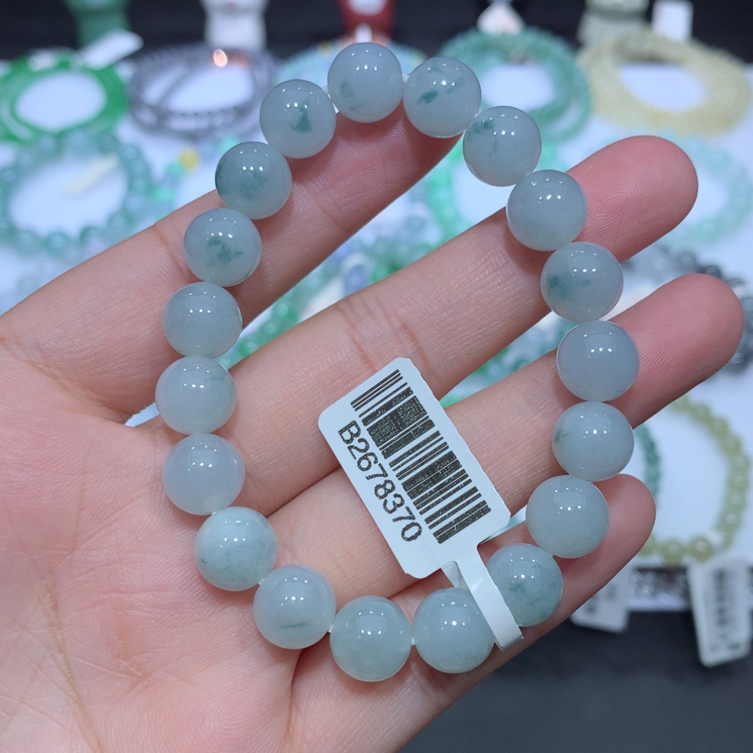 翡翠未镶嵌手串天然