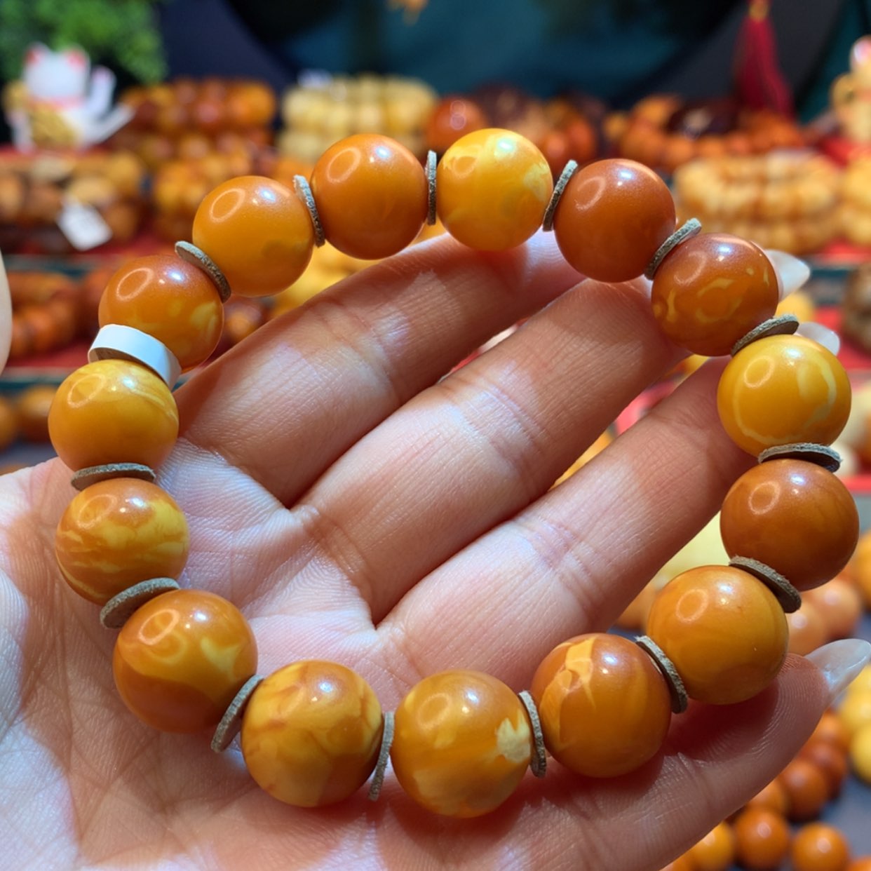 【闪购商品】蜜蜡手串未镶嵌蜜蜡手串