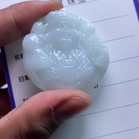 翡翠挂件未镶嵌挂件