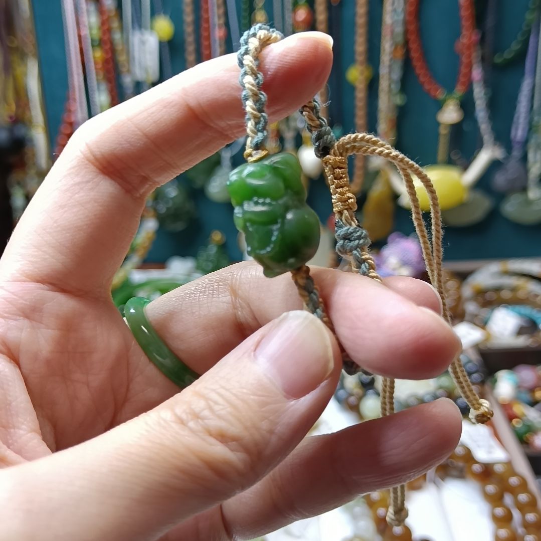 和田玉手链未镶嵌