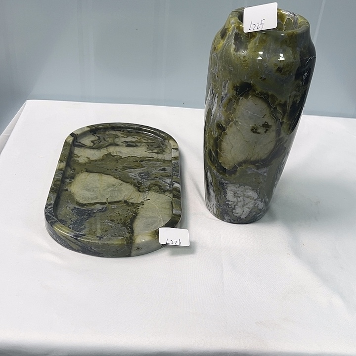 三***木石材大理石226托盘+225花瓶