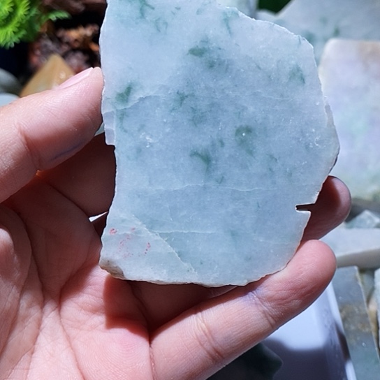 苏***氏翡翠散珠边角料118