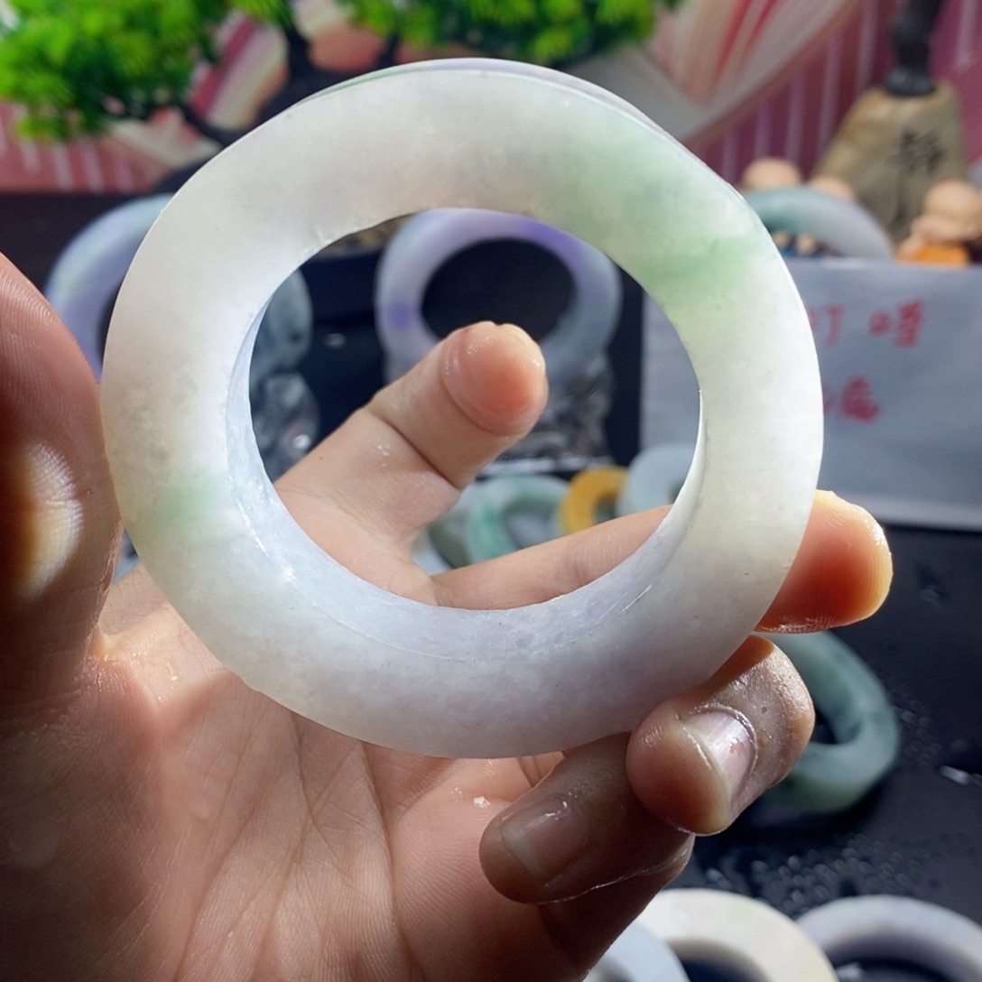 定制翡翠翡翠手镯未镶嵌
