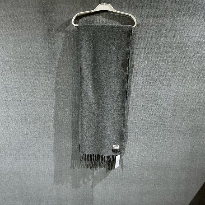 99新 maje  Acne studio（pm）灰色羊毛围巾 185✖️67cm/2215