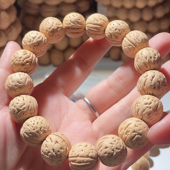 吊坠桃核桃核手串野生10