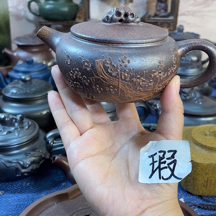 茶壶紫砂瑕疵紫砂茶具
