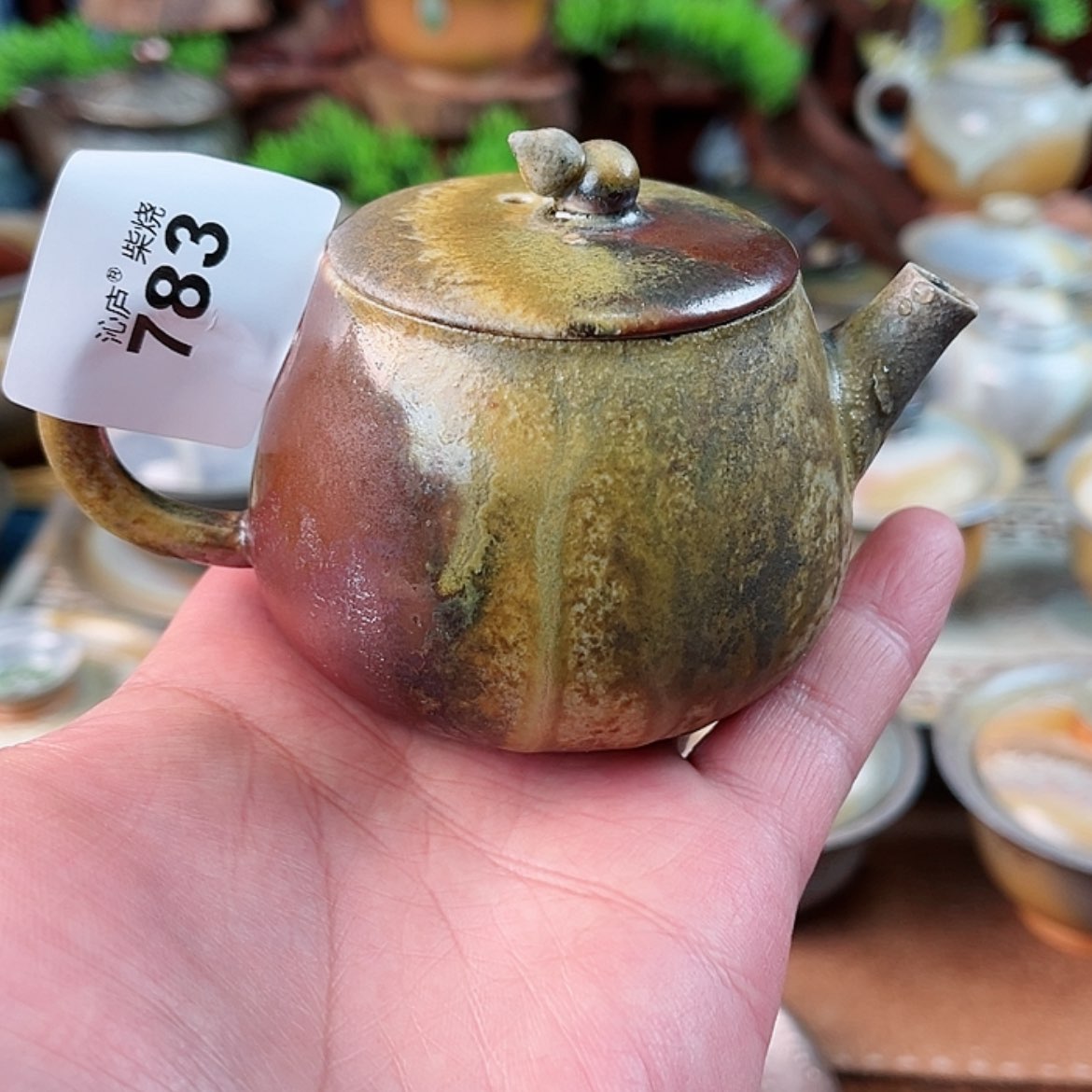 【闪购商品】沁庐柴窑古法柴烧手工茶具