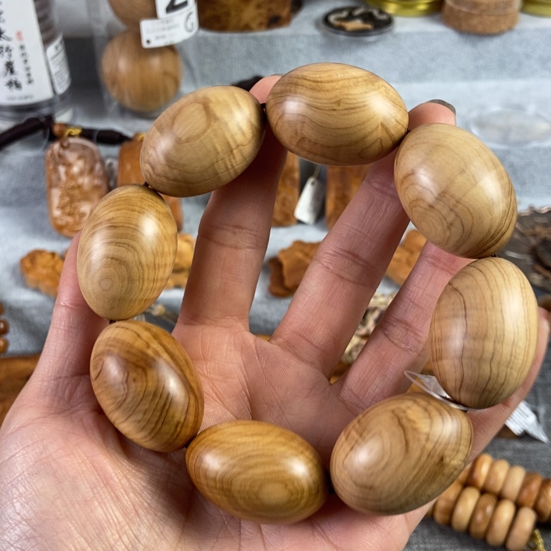 柏木（崖柏）手串/手链北太行高崖陈化黑油3.2/2.0